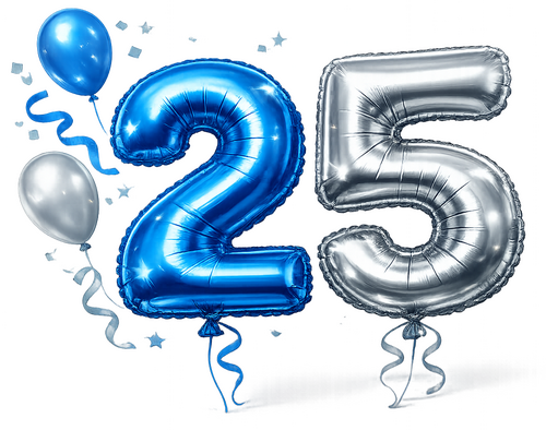 Ballons 25 Jahre Tourbosoft